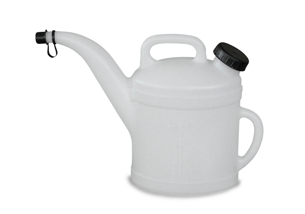 Ölkanne aus PE mit Skala und Schraubdeckel, 6,0 Liter Volumen - 1
