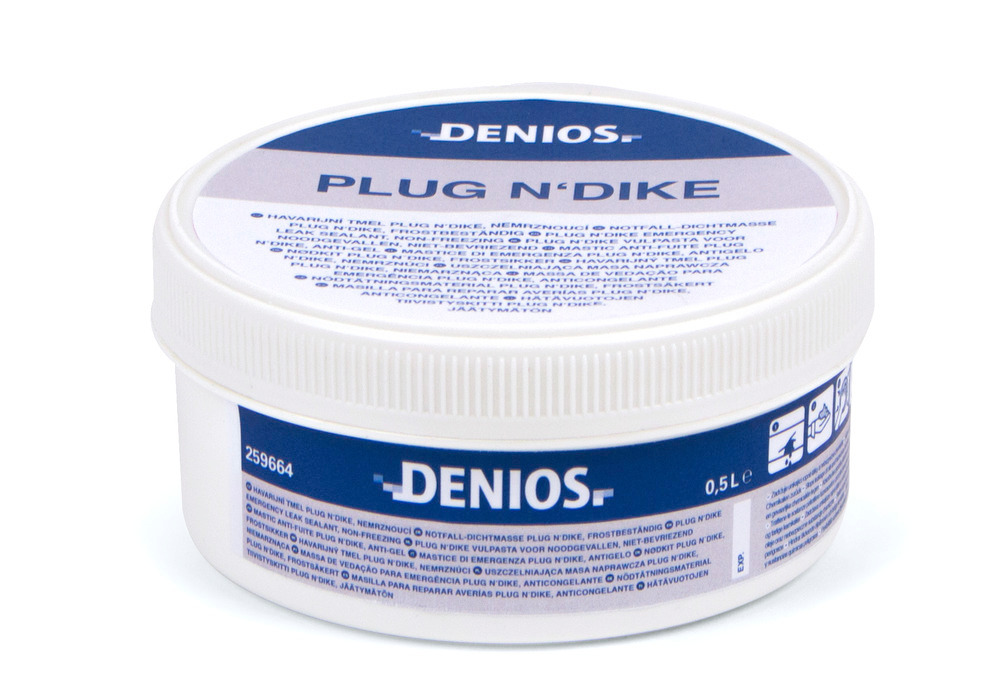 Einweg-Dichtkitt, Frostschutz, 0,5 Liter (VE = 7 Stück) - 1