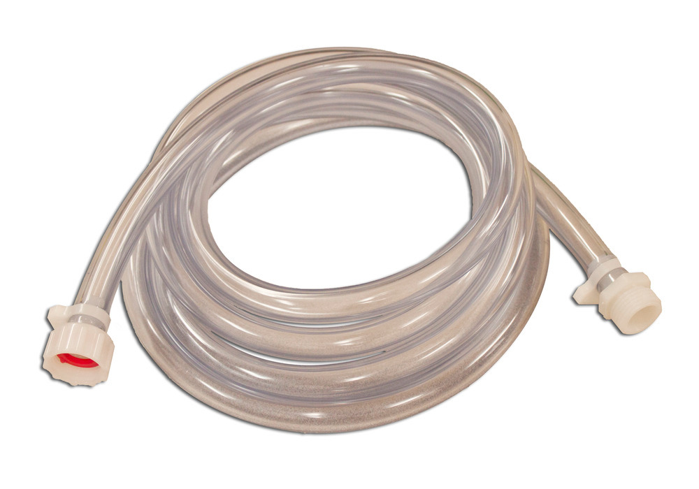 Schlauch für Leckagen-Auffangplanen, transparent, 7,6 Meter - 1