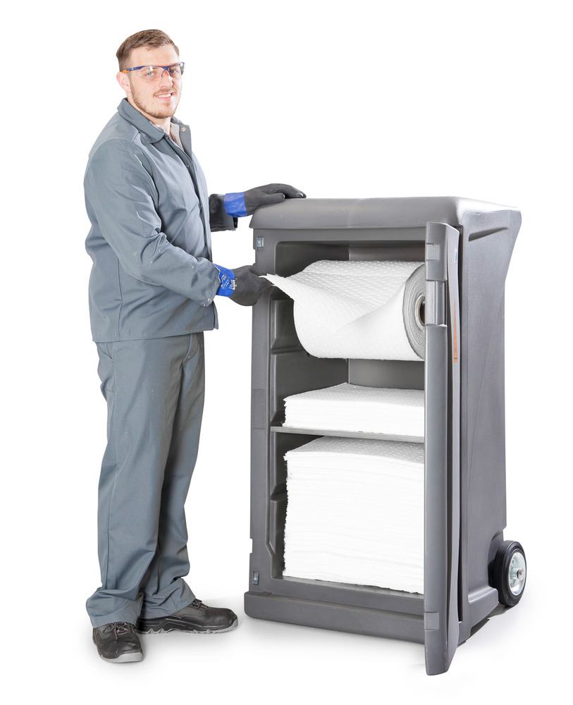 DENSORB Caddy: Bindemittel-Spender als mobile Versorgungsstation, Ausführung Öl - 1