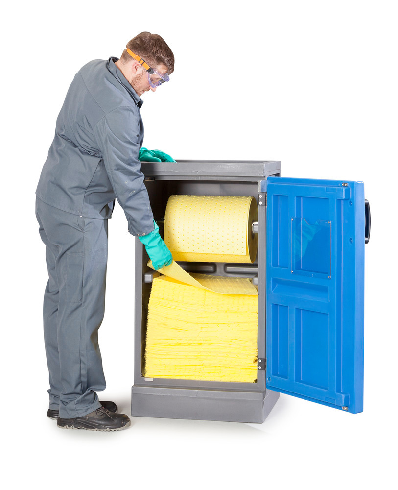 DENSORB-Spender Station S, mit 1-flügeliger Tür, Ausführung Spezial - 1