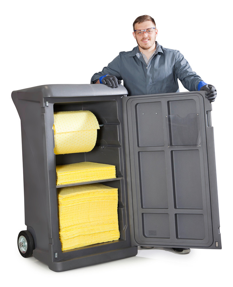 DENSORB Caddy: Bindemittel-Spender als mobile Versorgungsstation, Ausführung Spezial - 1