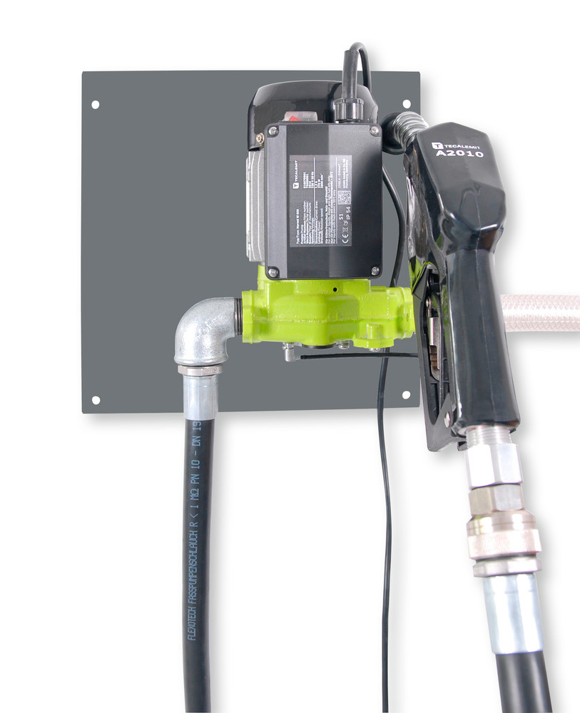 Elektrische Fasspumpe TP 6, mit Automatikzapfventil, 1600 mm Tauchtiefe, für Wandmontage - 1