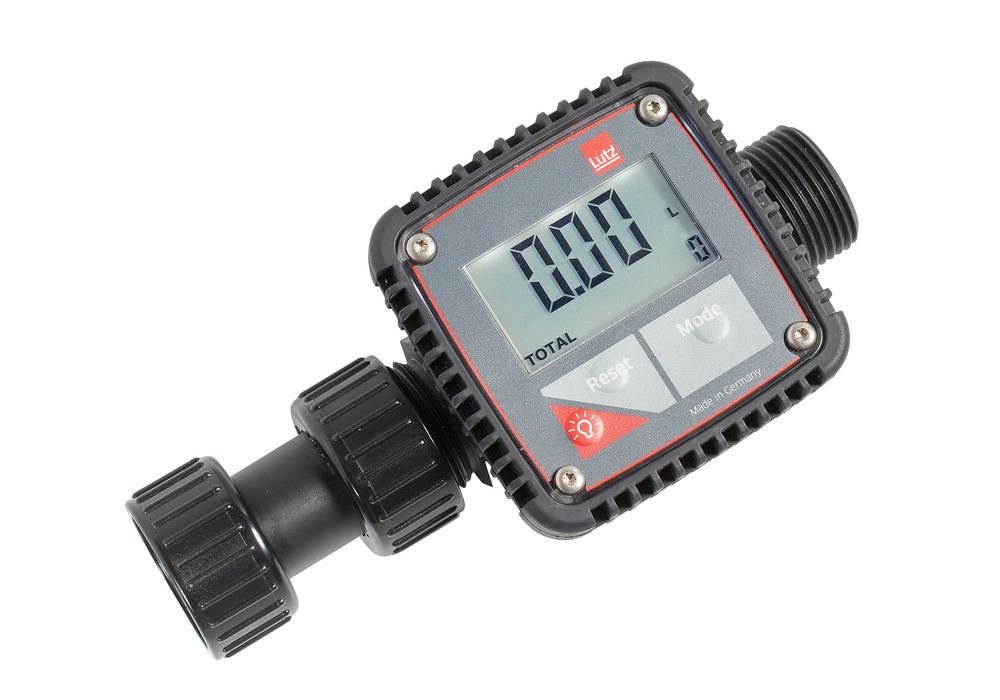 Durchflussmesser aus PP, für den Laborbetrieb, Pumpenanschluss G 1" - 1