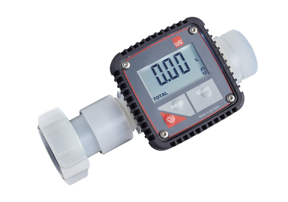 Durchflussmesser aus PVDF, für den Industriebetrieb, Pumpenanschluss G 1 1/4" - 1