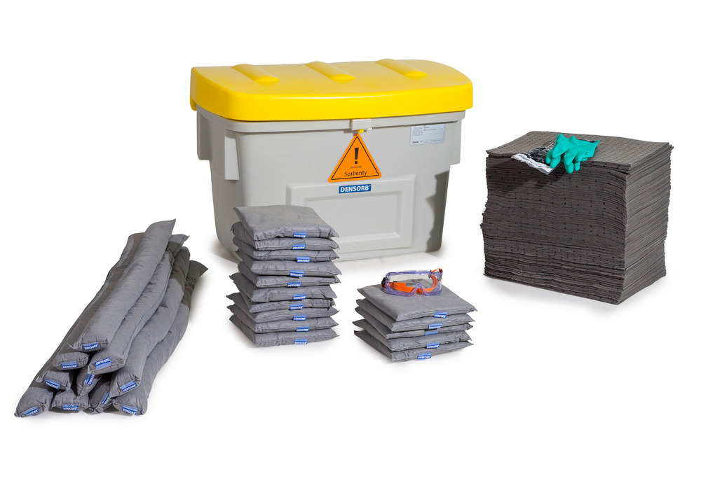 DENSORB Notfall-Set, Sicherheitsbox SF200, Ausführung Universal - 1