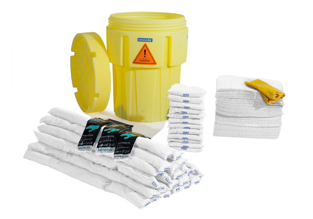 DENSORB Notfall-Set, Bindemittel im Fass S 200, Ausführung Öl - 1