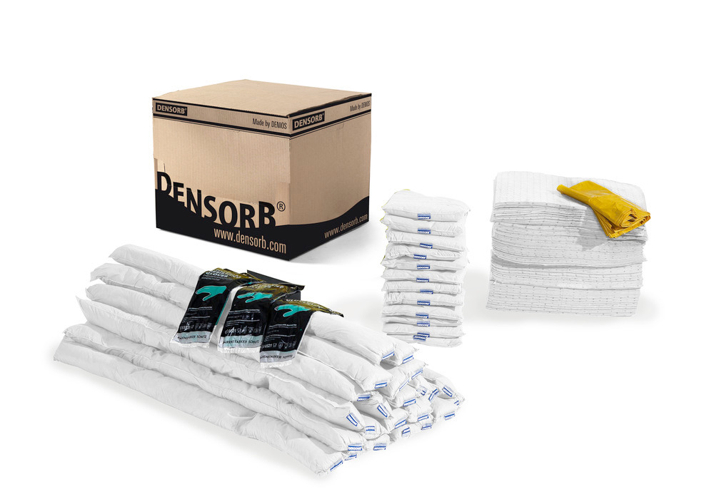 Nachfüll-Set für DENSORB Bindemittel im Rollcontainer B24 und im Fass S200, Ausführung Öl - 1