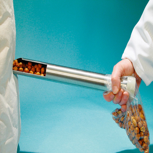 Probensammler Tubus aus Edelstahl V4A, Länge 400 mm, Ø 40 mm - 1