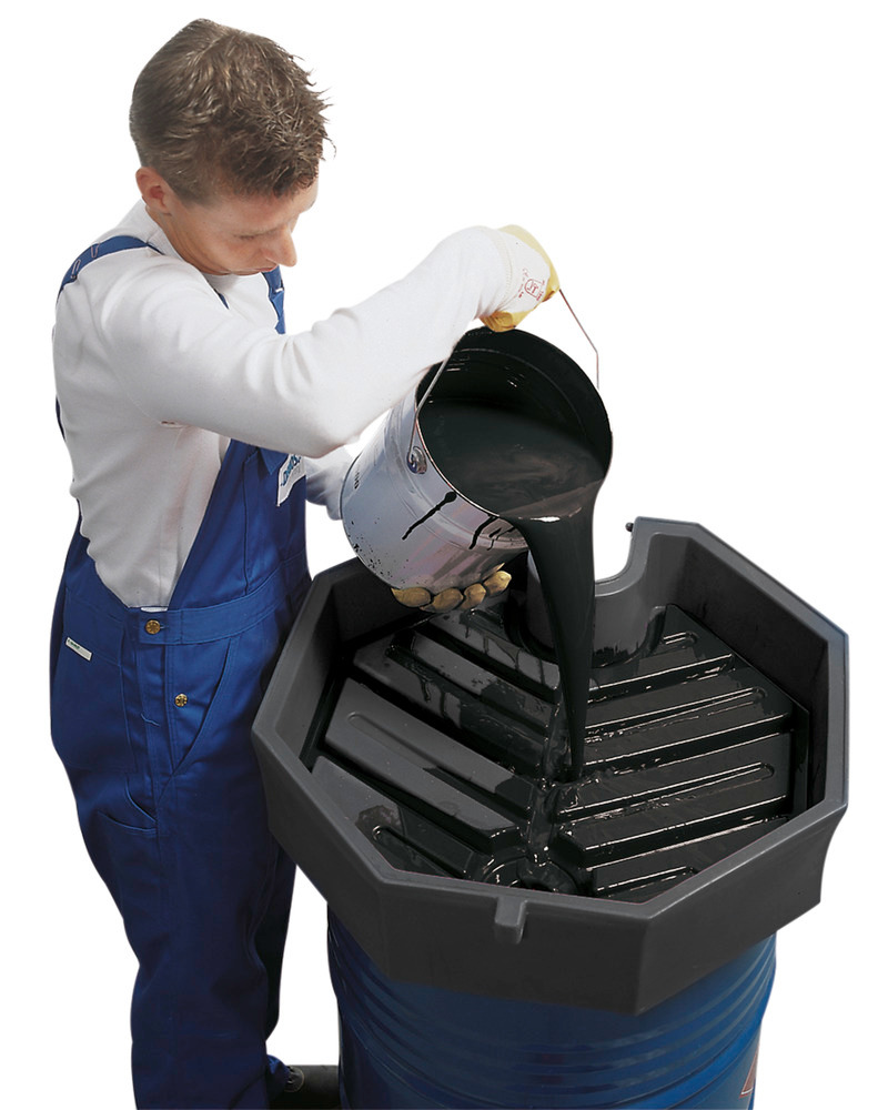 FALCON Fasstrichter aus Polyethylen (PE), 22 Liter - 1