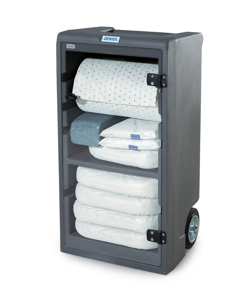 DENSORB - Mobiles Notfall-Set Small im Caddy, Ausführung Öl - 1