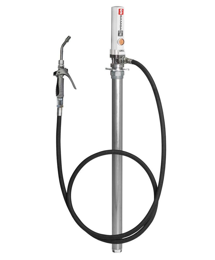 Druckluft-Öl-Pumpe DP1 F, für Fässer, Fördermenge ca. 42 Liter/min. - 1