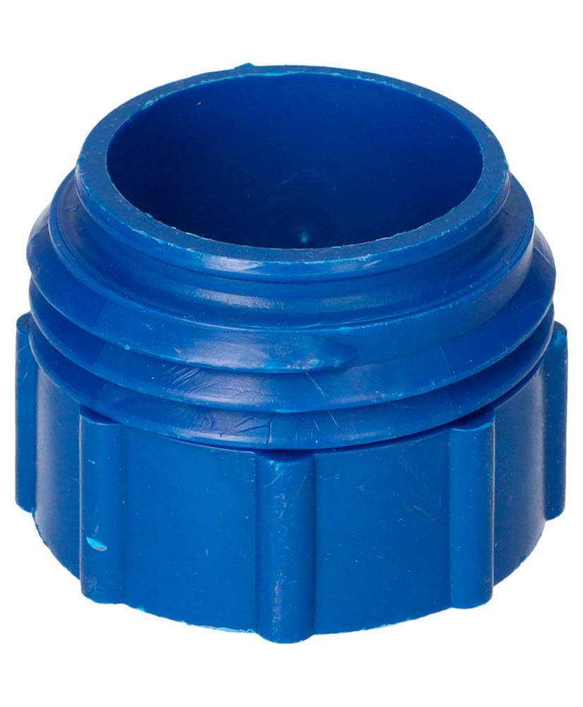 Gewindeadapter von 2" fein (l) auf 2" Mauser grob (A), blau - 1