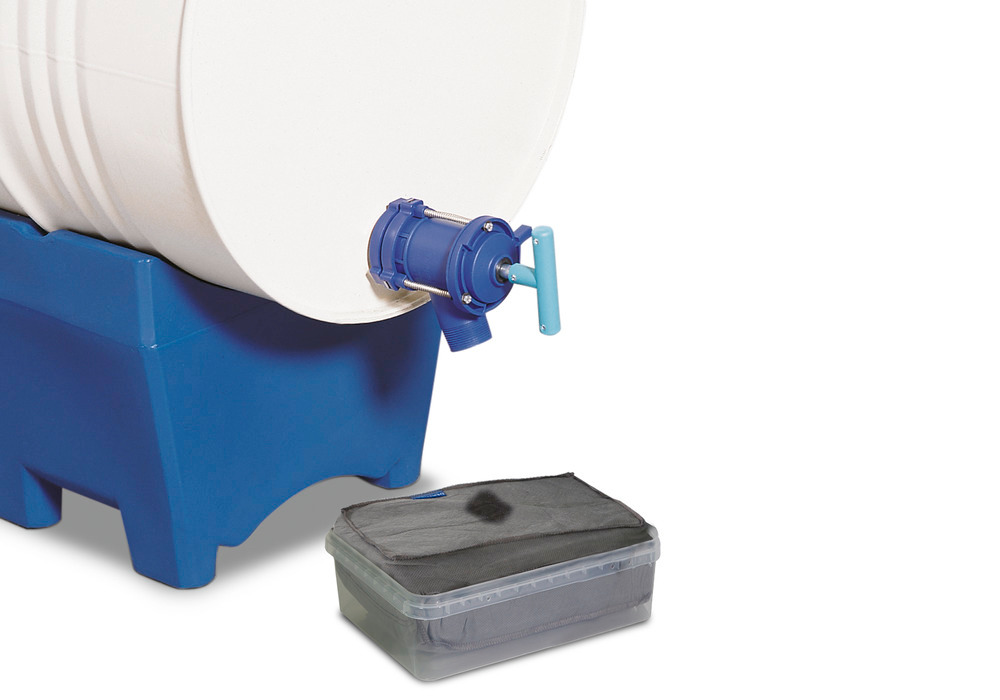 DENSORB Universalbindemittel Aufsaug-Kissen in Auffang-Schalen, 6 Schalen + 12 Bindevlieskissen - 1