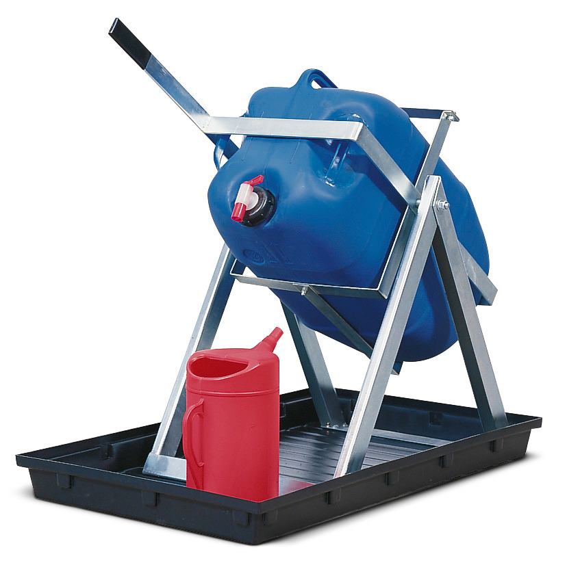 Abfüllbock Typ AB60-V,aus Stahl, verzinkt, für 60-Liter-Ballons - 1