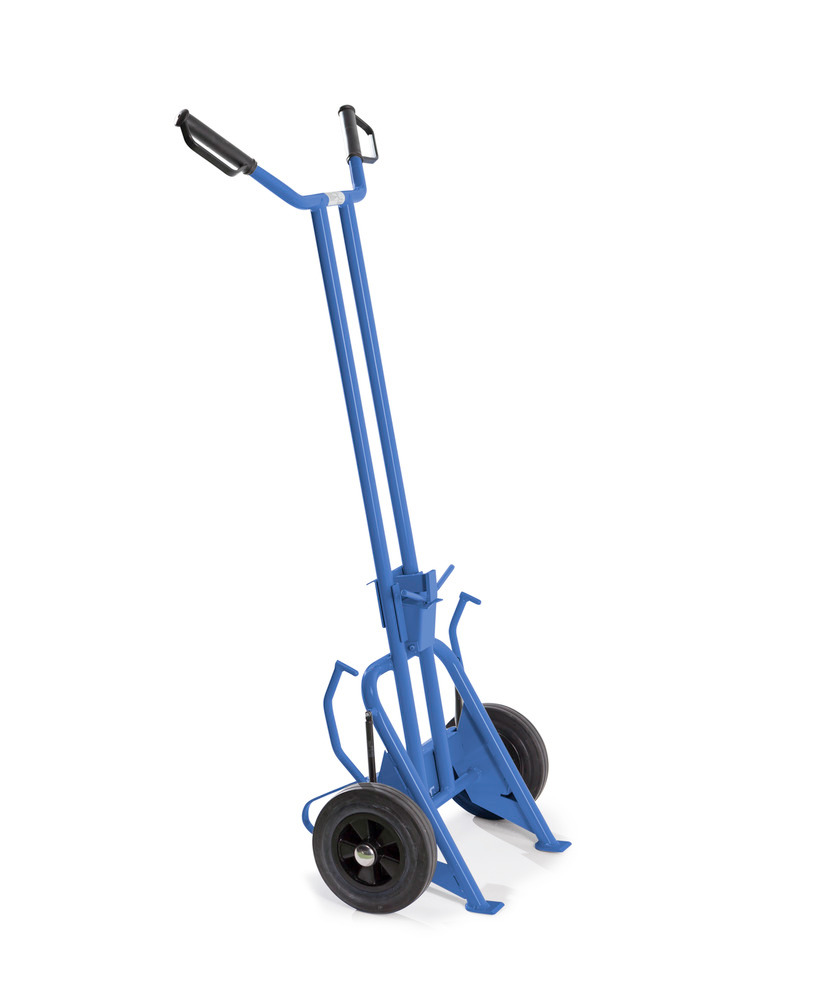 Fasstransportheber FTH 1 aus Stahl, lackiert, mit Haltesystem - 1