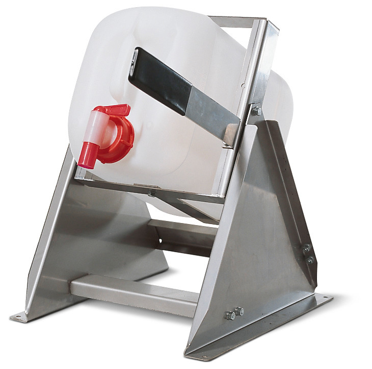 Abfüllbock Typ AB10-E aus Edelstahl, für 10-Liter-Ballons - 1