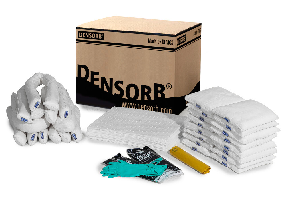 Nachfüll-Set für DENSORB Notfall-Set im Transportwagen A, Ausführung Öl - 1