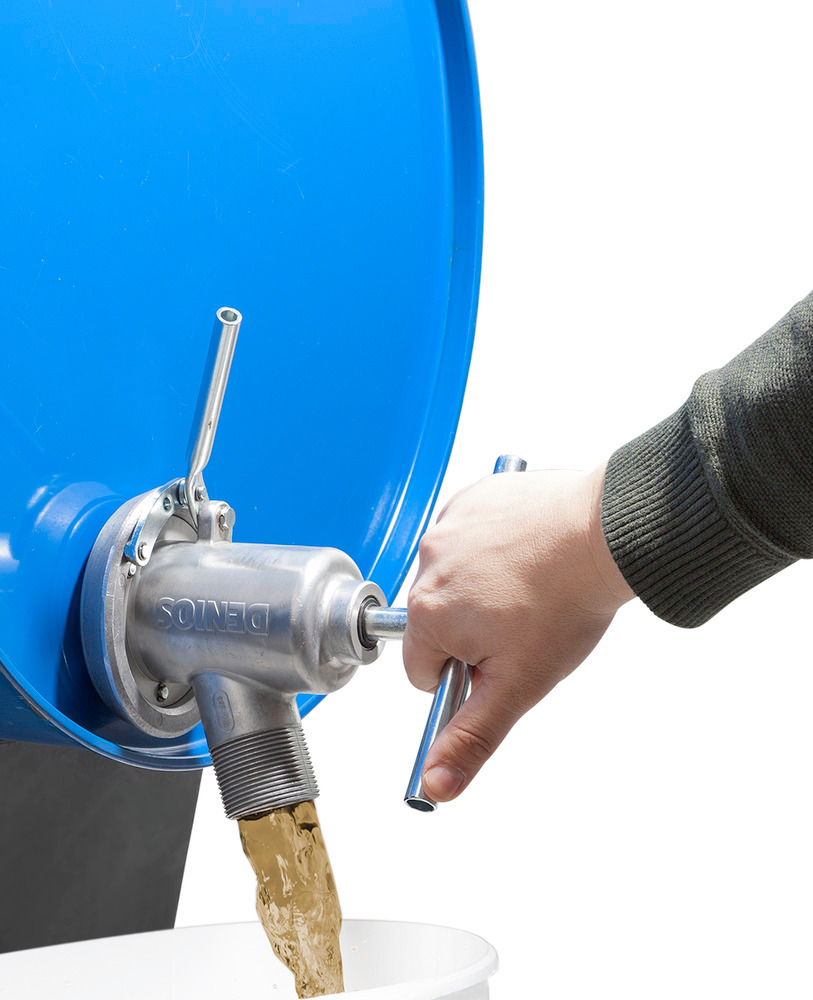 Fasswerkzeug aus rostfreiem Stahl / Aluminium für Gebinde mit 2"-Gewinde - 1