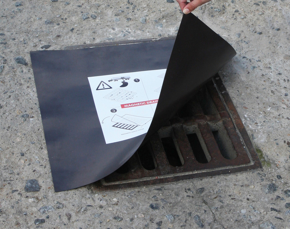 Magnet-Abdichtmatte, quadratische Form, 600x600mm - 1