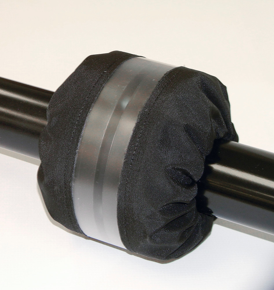 Spritzschutzmanschette aus PP mit transparentem Sichtfenster für Flansche, DN50 - PN10/16 - 1