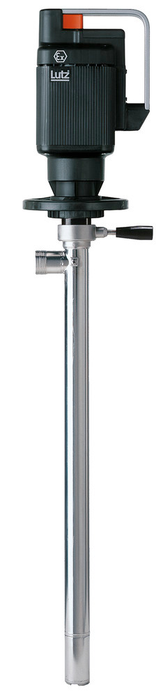 Elektrische Pumpe Container-Restentleerung, 1200 mm Tauchtiefe, nur Pumpe ohne Armatur, ex-geschützt - 1