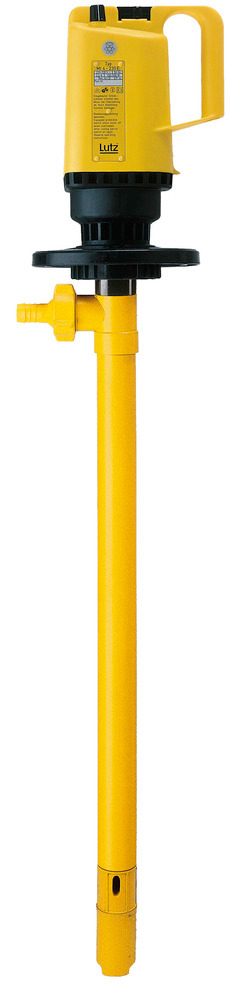 Elektrische Pumpe Containerentleerung Rapsöl, aus PP, 1200 mm Tauchtiefe, nur Pumpe ohne Armatur - 1