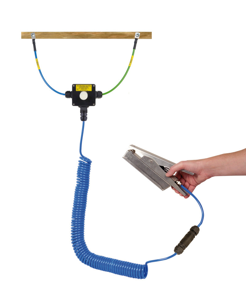 Erdungskabel mit Überwachung, 2-adrig - 1