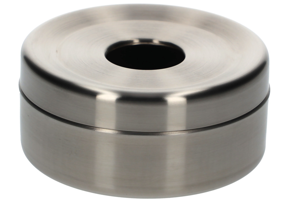 Sicherheits-Tischascher aus Edelstahl - 1