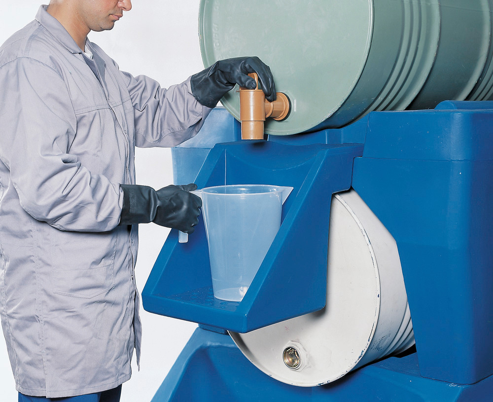 PE-Kannenträger zum Fassbock der Abfüllstation PolySafe RS 1 x 200 l - 1