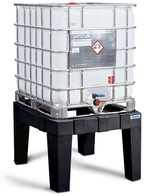 Lagerbock für base-line IKBR / IKBS aus Polyethylen (PE), grau - 1