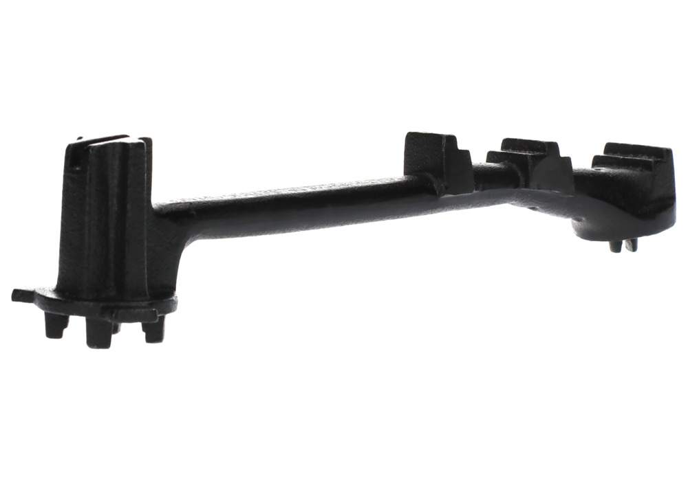 Fassschlüssel aus Gusseisen, lackiert, schwarz - 1