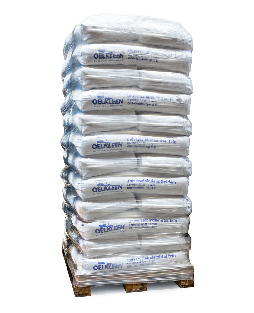 Granulat Universalbindemittel fein, Ölbinder Universal, saugstark, 1 Palette, 36 Sack à 20 kg - 1