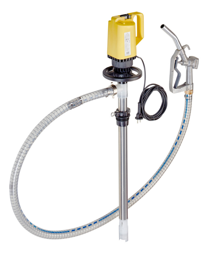 Elektrische Fasspumpe für Öl/Diesel, 1200 mm Tauchtiefe - 1