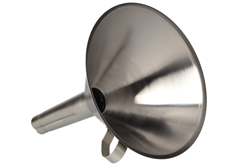 Trichter aus Edelstahl 1.4301,  Außen-Ø 150 mm, 5 Stück - 1