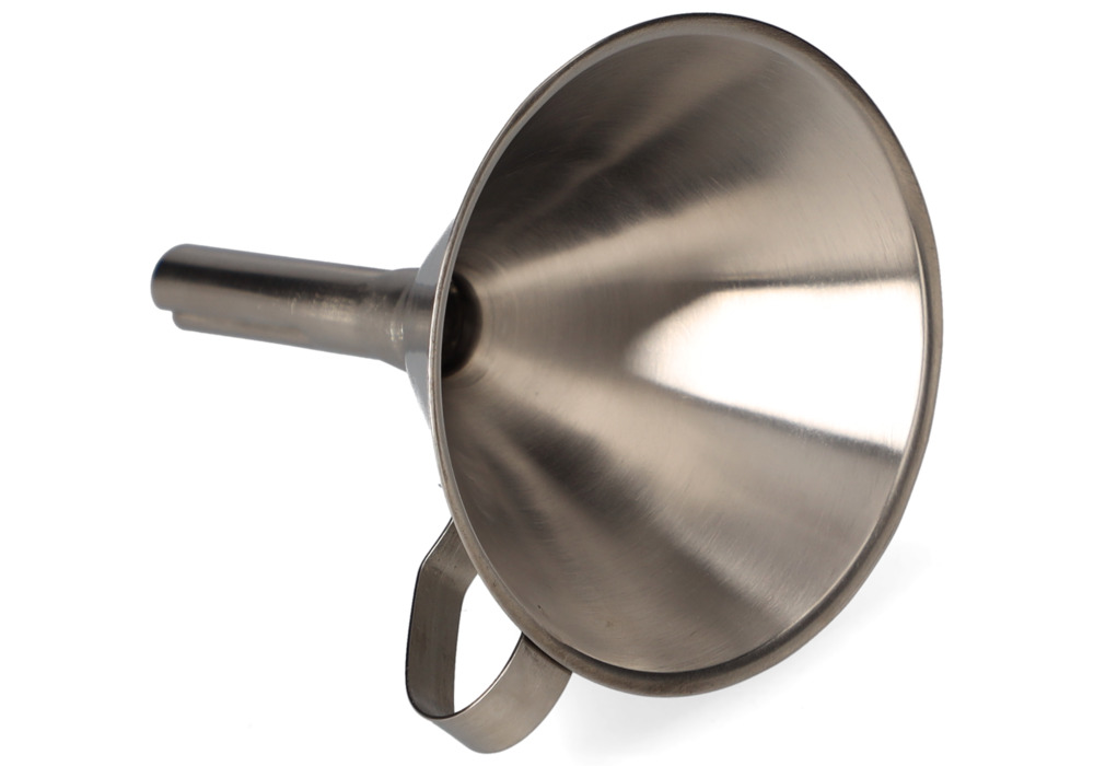 Trichter aus Edelstahl 1.4301,  Außen-Ø 100 mm, 5 Stück - 1