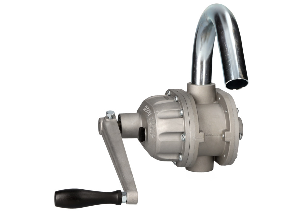 Handkurbelrotationspumpe aus Alu, mit verzinktem Tauchrohr - 1