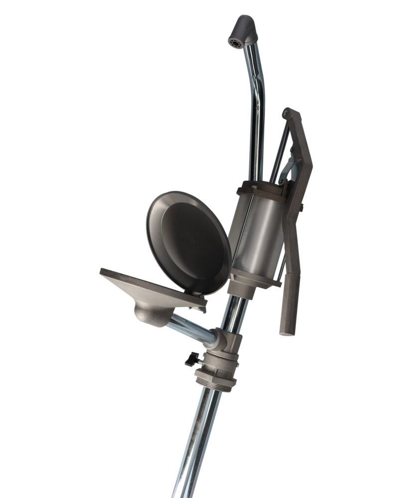 Manuelle Handhebelpumpe aus Aluminium, für Mineralölprodukte und Frostschutzmittel, mit Schwenkarm - 1