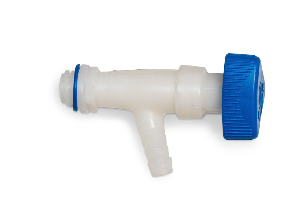 Eckventil mit Breitgewinde 22 mm, gerade, mit Tüllenanschluss 13 mm (1/2), VE = 5 Stück - 1