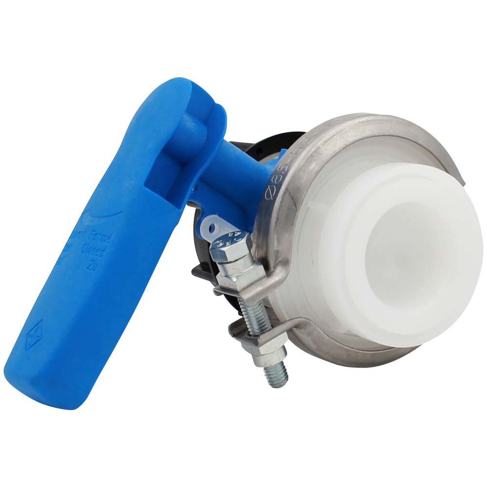 WERIT Original IBC-Ersatzhahn DN 50, mit Grobgewinde S60x6 - 1