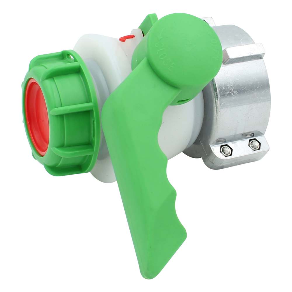 IBC-Kugelhahn DN 50, mit Grobgewinde S80x6 - 1