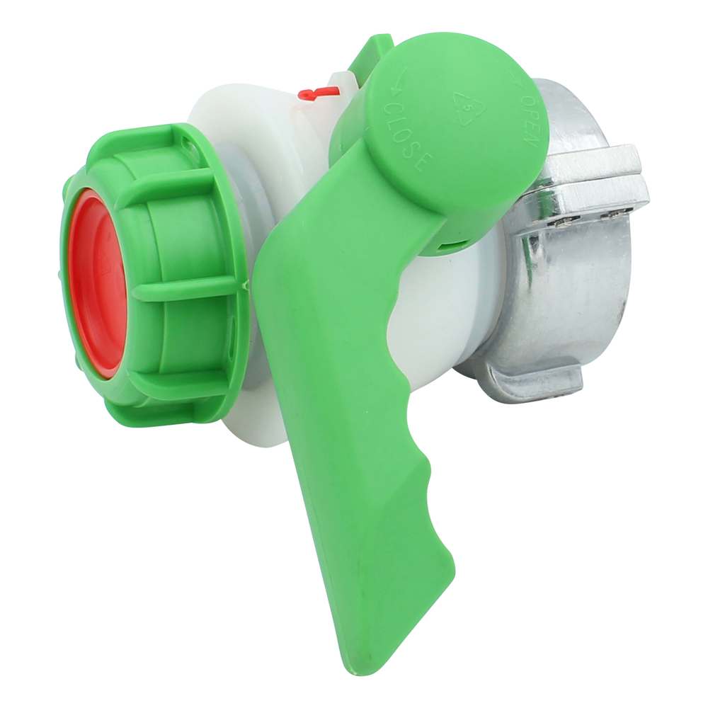 IBC-Kugelhahn DN 50, mit Grobgewinde S75x6 - 1