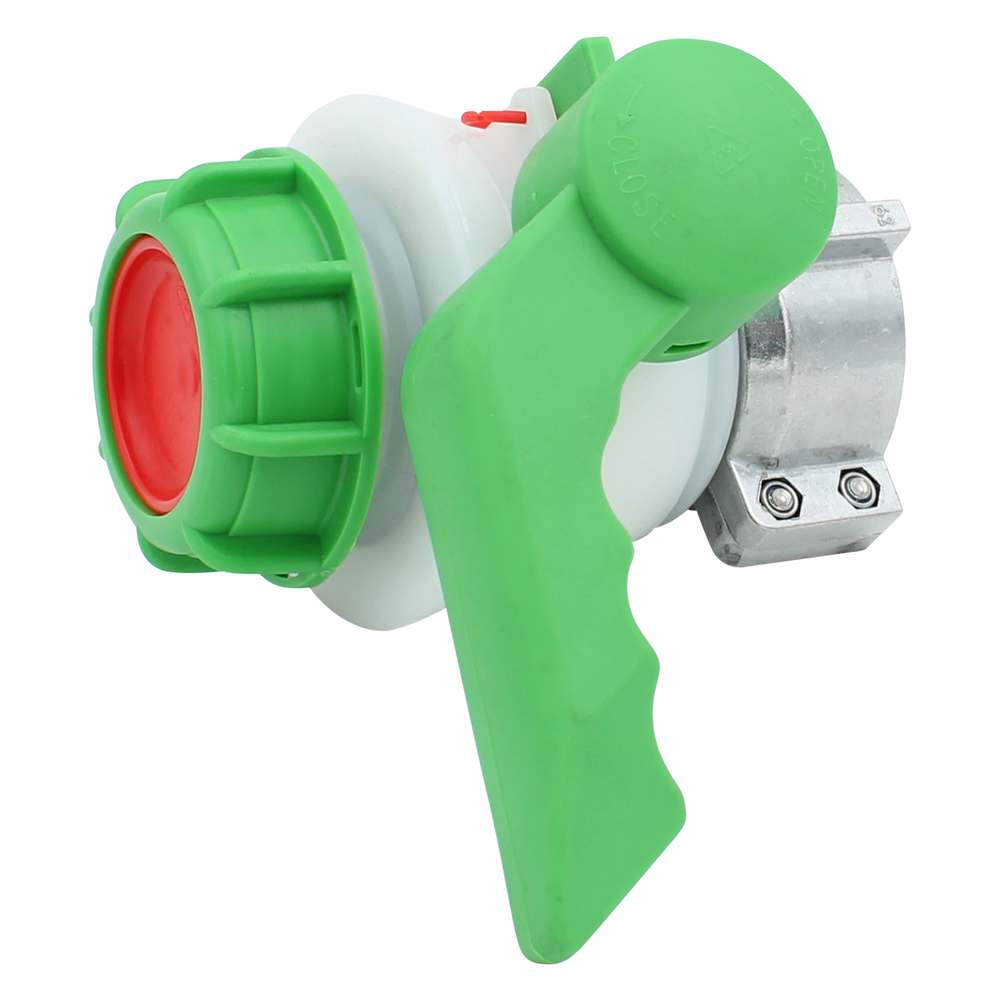 IBC-Kugelhahn DN 50, mit Grobgewinde S60x6 - 1