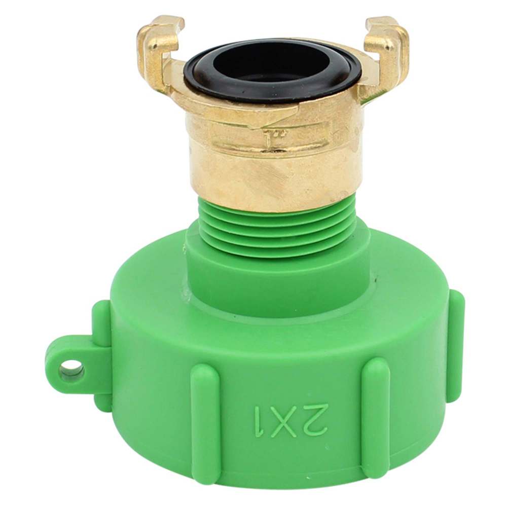 IBC-Adapter, Innengewinde S60x6 auf 1 Schnellkupplung IG, VE = 3 Stück - 1