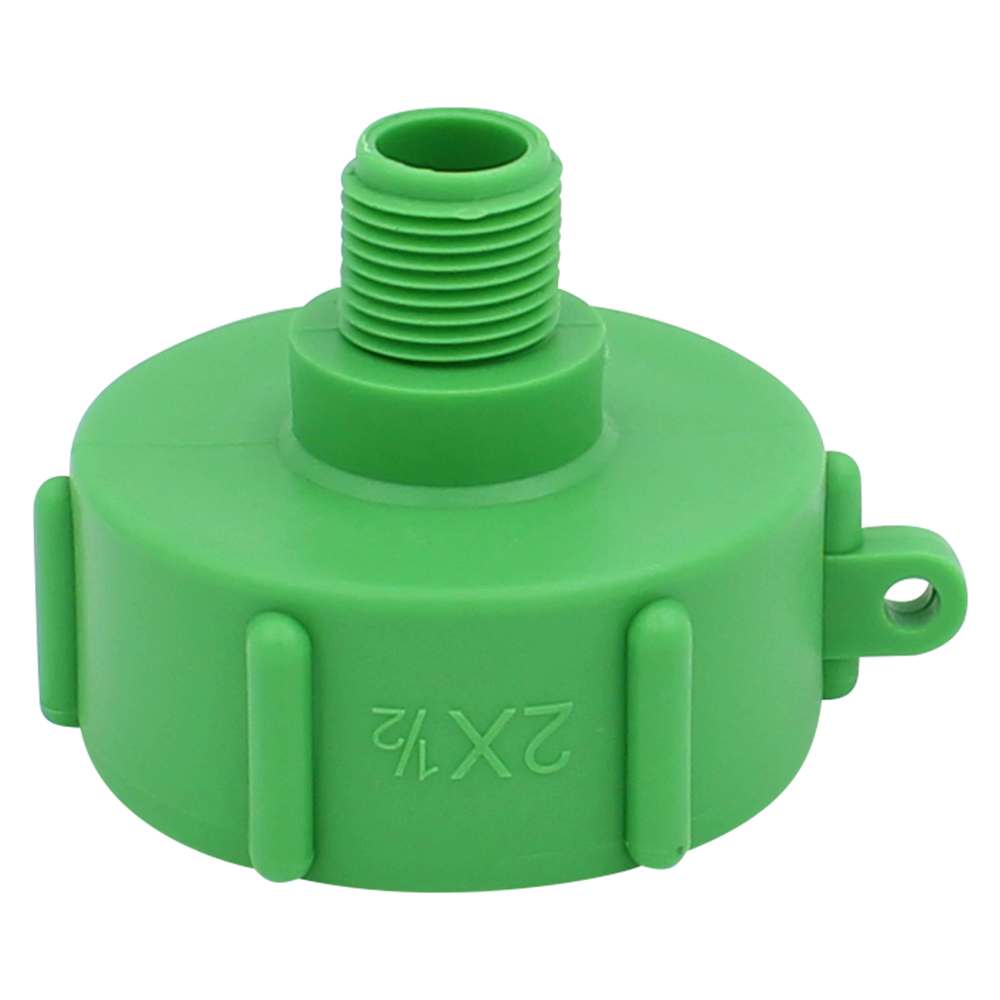 IBC-Adapter, mit 1/2 Feingewinde AG, für Anschluss S60x6, VE = 5 Stück - 1