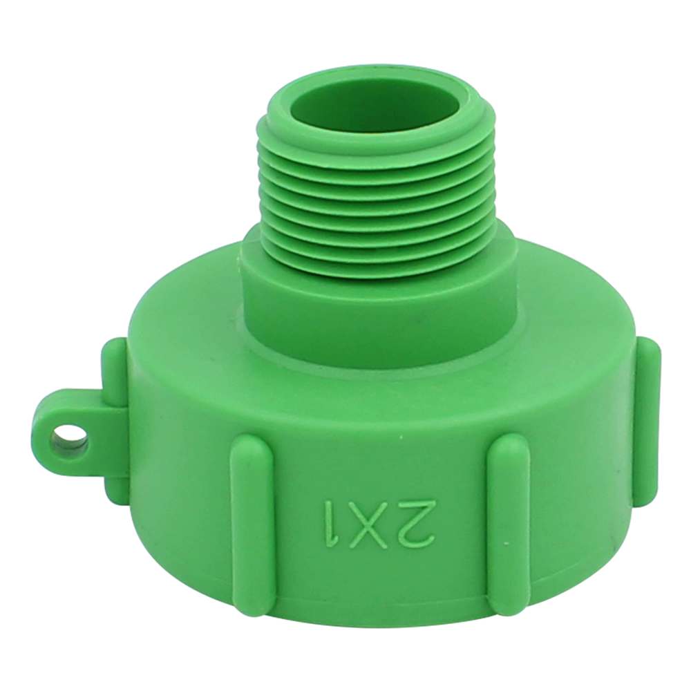 IBC-Adapter, mit 1 Feingewinde AG, für Anschluss S60x6, VE = 3 Stück - 1