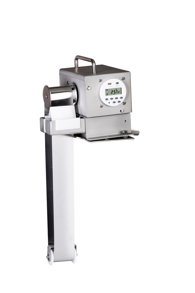 Öl-Bandskimmer, Bandbreite 1", Eintauchtiefe 420 mm, mit digitalem Timer - 1