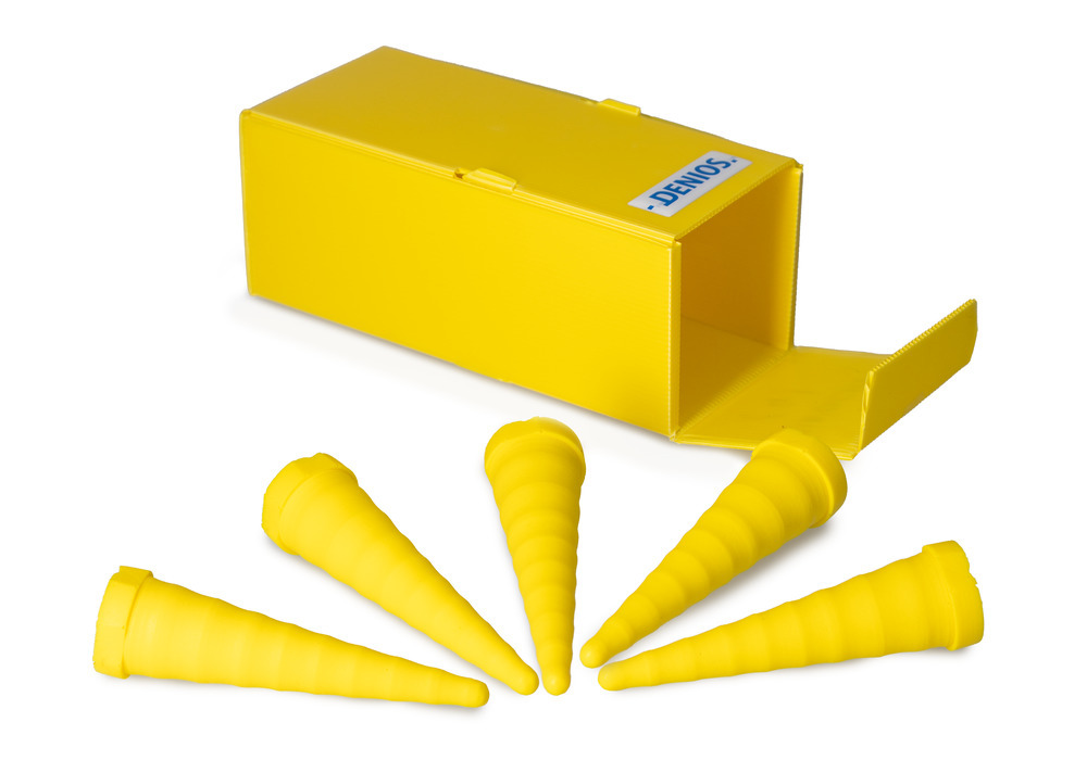 Abdichtstopfen aus Polyurethan mit 15 bis 40 mm Durchmesser, 5 Stück - 1