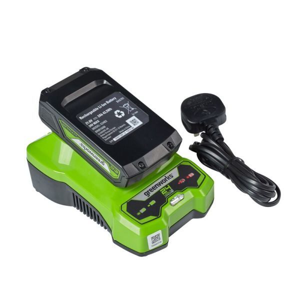 Umbauset für Akkupumpe Typ B2 mit Lithium-Ionen-Akku 24 V, 4 Ah, Ladegerät 24 V und Batteriehalter - 1