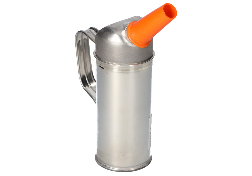 Messbecher aus Weißblech, mit festem Auslauf, 0,5 Liter Volumen - 1